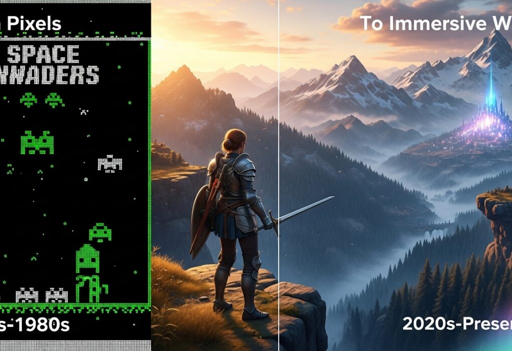 The Evolution of Gaming: From Pixels to Immersive Worlds The Evolution of Gaming: From Pixels to Immersive Worlds